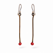 Copper Red Patina Earrings-BOGO Free