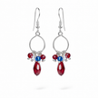 Red White Blue Earrings-BOGO Free