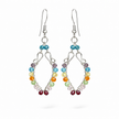 Rainbow Color Bead Earrings-BOGO Free