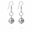 Silver Pearl Earrings