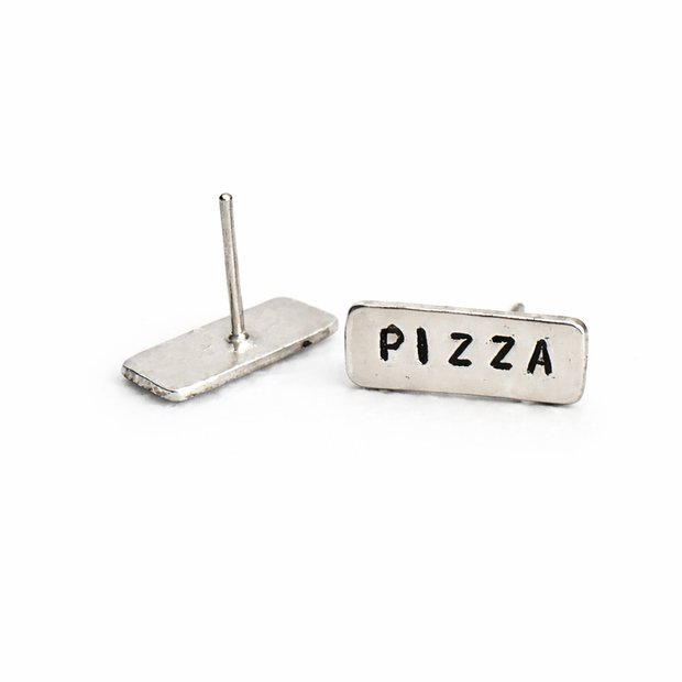 Pizza Earrings