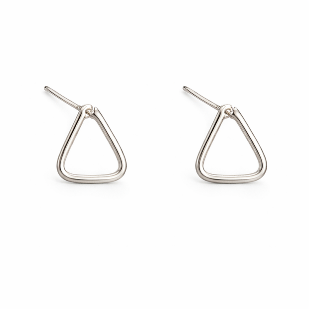 Geometric Triangle Earrings
