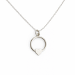 Circle Heart Necklace