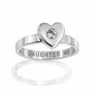 Daughter Heart Ring