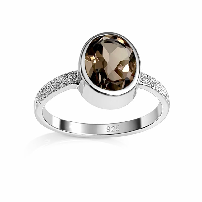 Smokey Quartz Ring