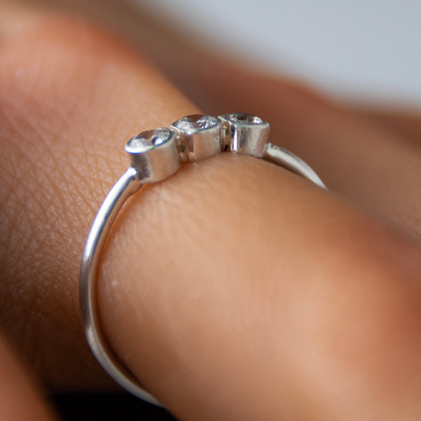 3 Stone Promise Ring